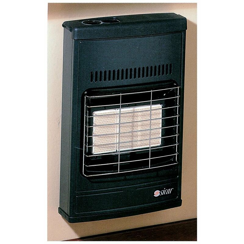 foto del prodotto stufa a gas metano 4200w 110 m3 - 43x15x64h cm - eco40