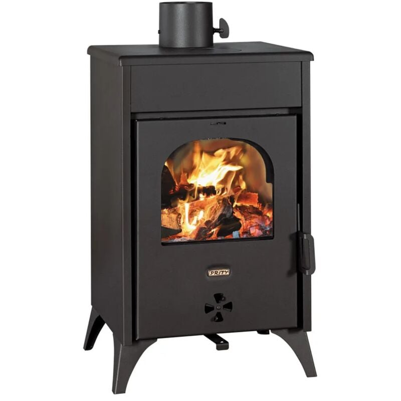 foto del prodotto stufa a legna camino prity kr d 9,3kw