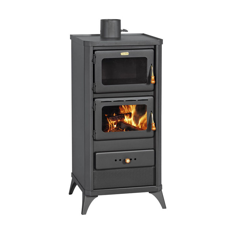 foto del prodotto stufa a legna con forno mod. fime 12 16kw