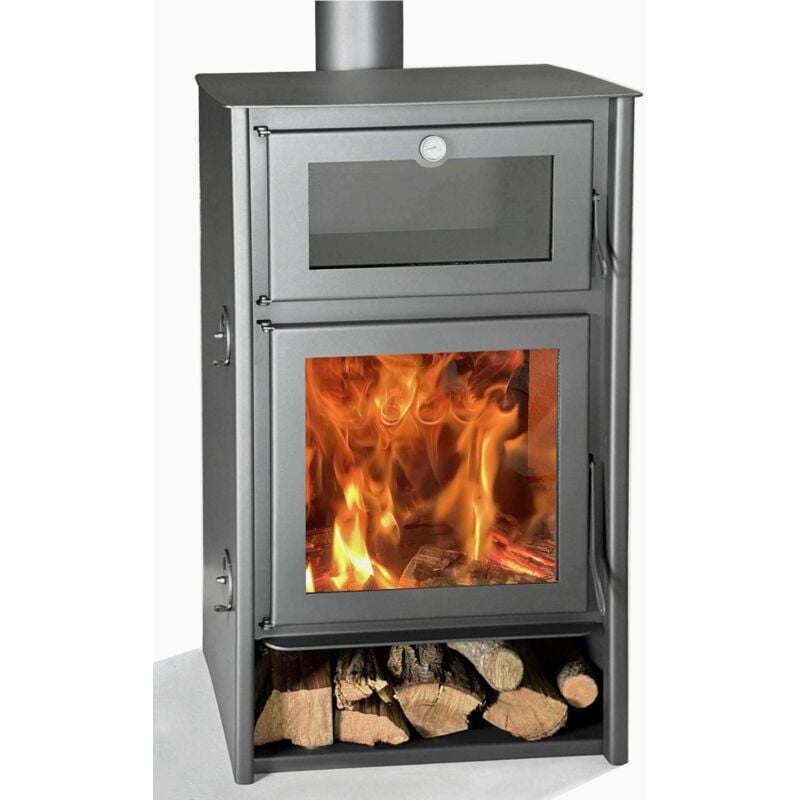 foto del prodotto stufa a legna eco design nice 11 kw premium juan panadero