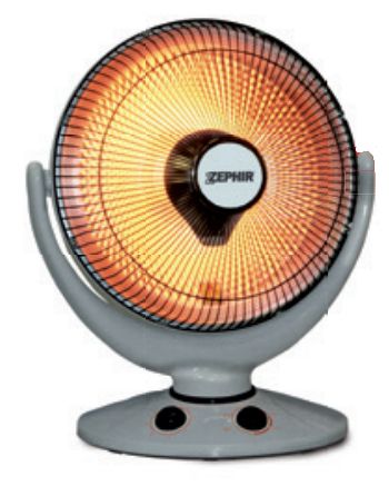 foto del prodotto stufa a parabola 900w base osc zcrb36