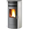 foto del prodotto stufa a pellet biofiregq80 8 kw rotonda braciere in ghisa