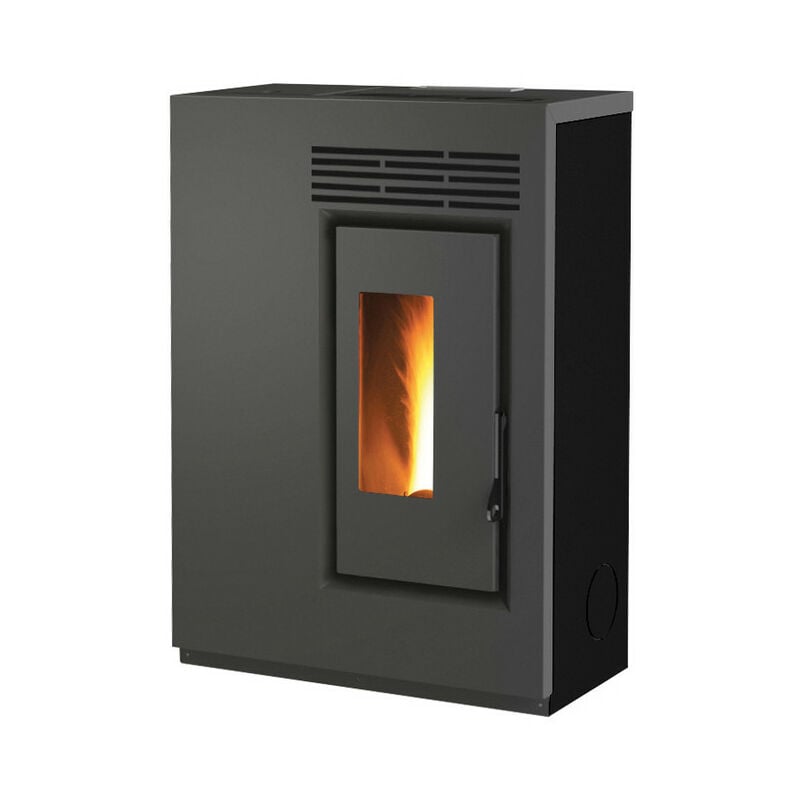 foto del prodotto stufa a pellet biofiregrill ge60 5,5 slim kw nera