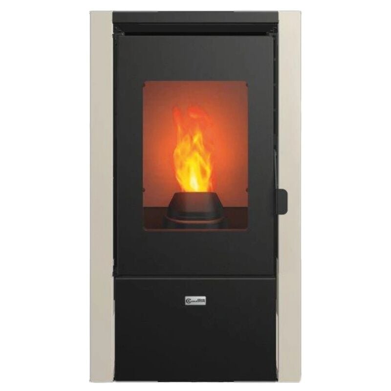 foto del prodotto stufa a pellet canadian stove nevada 7 bianco 6,2 kw