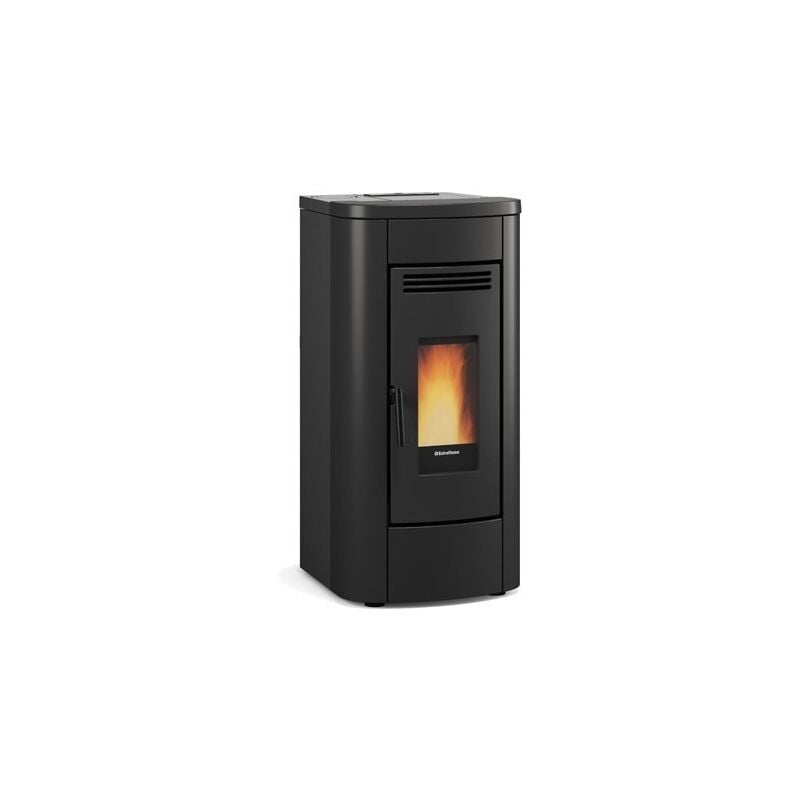foto del prodotto stufa a pellet klaudia 8 kw nero