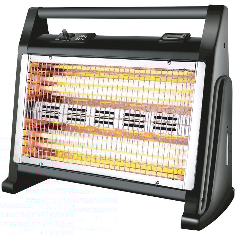 foto del prodotto stufa al quarzo 800 1600 w turbo sa9524