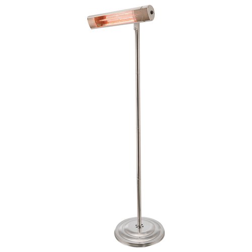 foto del prodotto stufa alogena bimar hr314 outdoor halogen heater silver