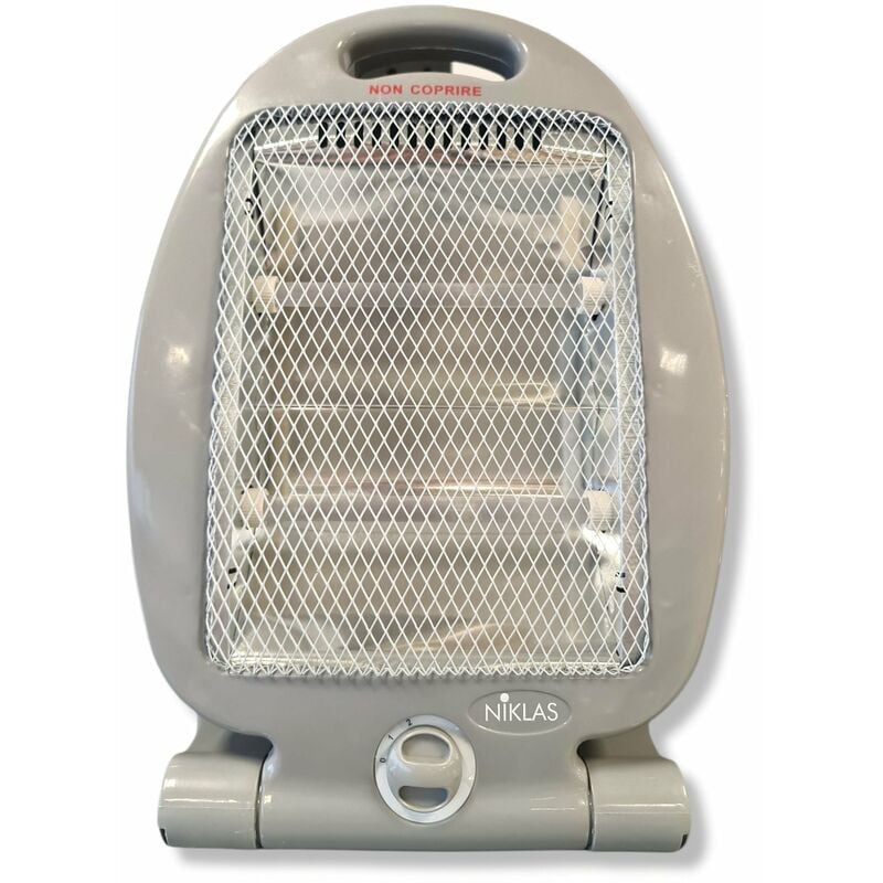 foto del prodotto stufa caldobagno alogena al quarzo elettrica 800 w niklas