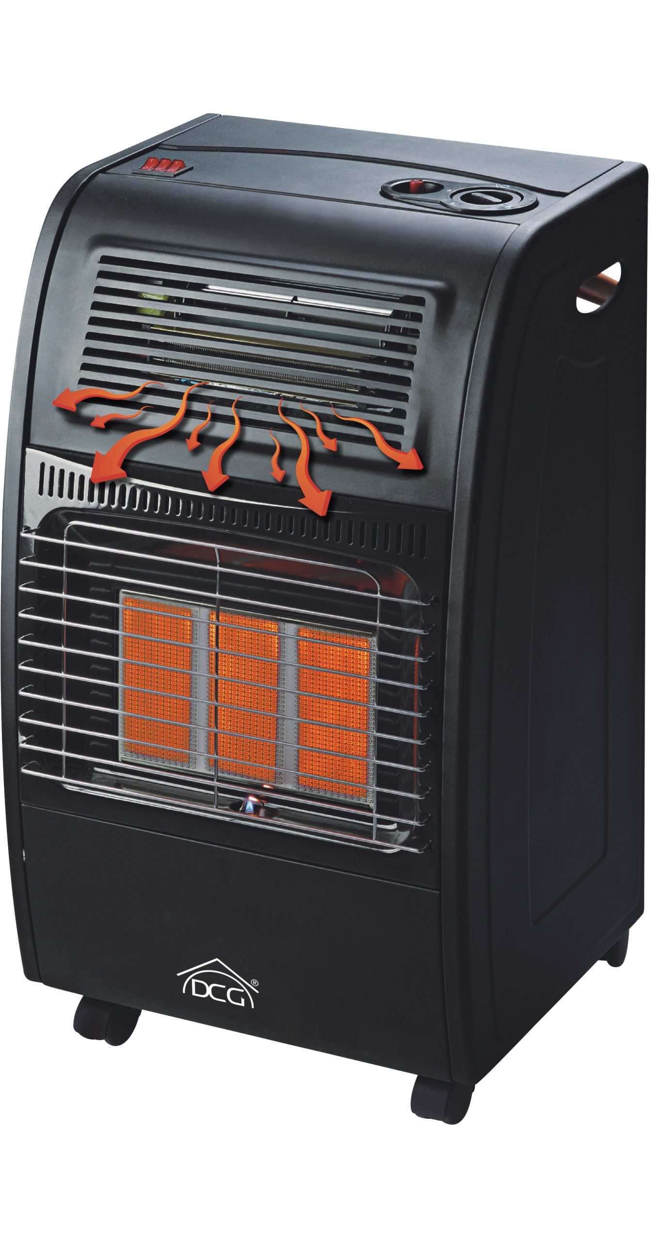 foto del prodotto stufa catalitica a gas gpl con infrarossi 4200w e ventilata turbo 1500w dcg gh09