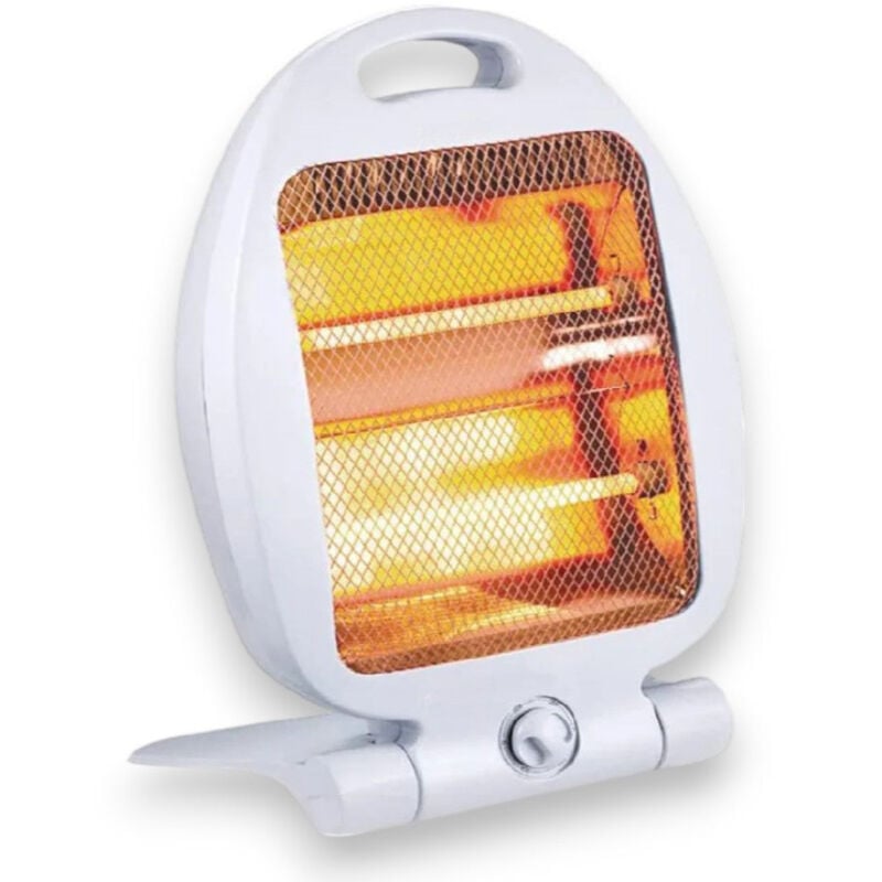 foto del prodotto stufa elettrica 800w al quarzo 25x15xh36 cm
