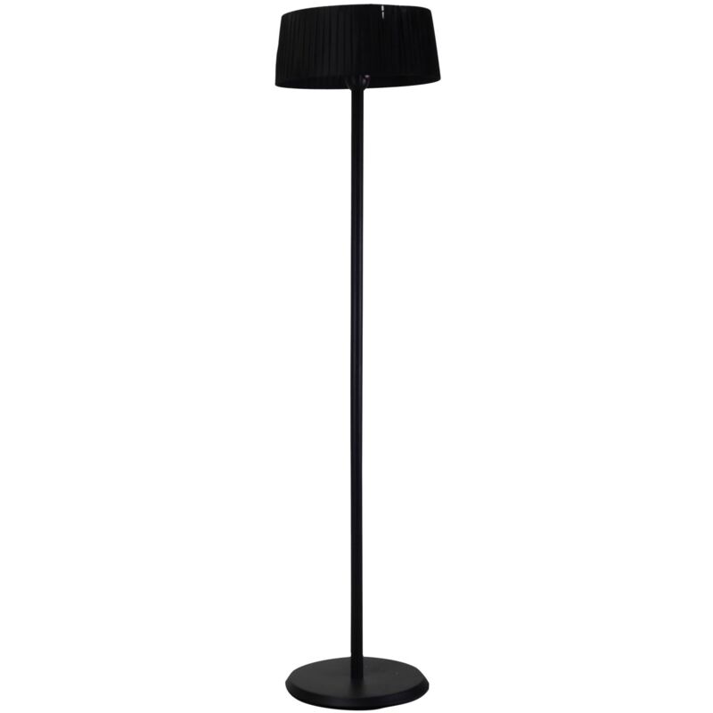 foto del prodotto stufa elettrica ad infrarossi da esterno 50xh205 cm 1500w in alluminio e acciaio nero