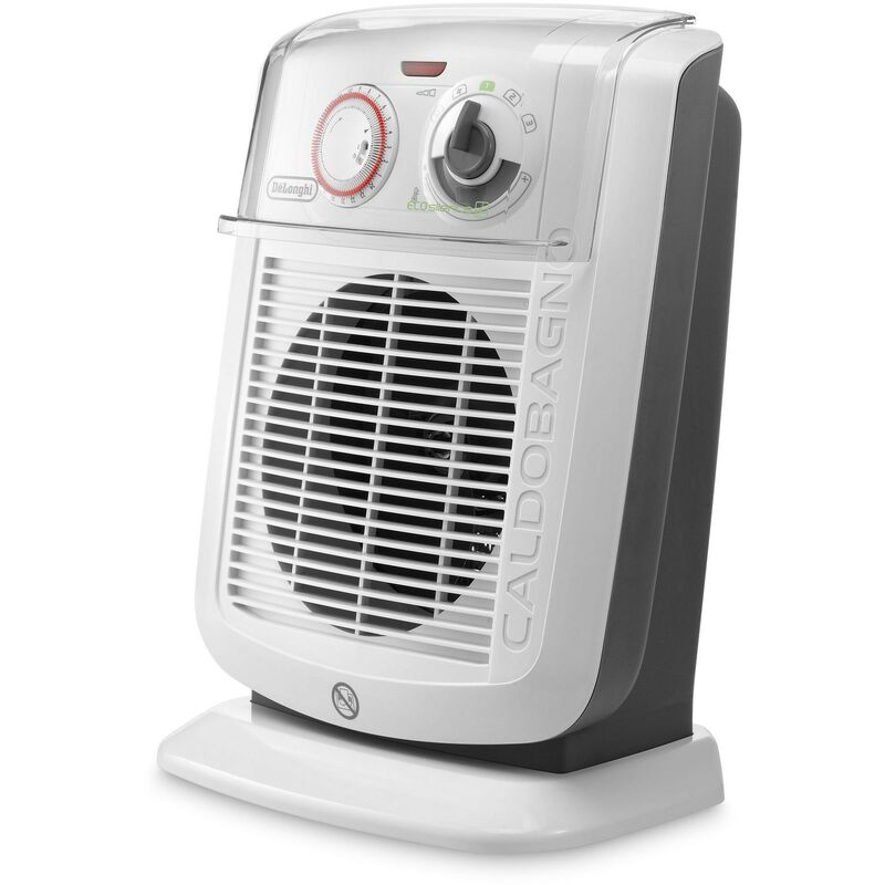 foto del prodotto stufa elettrica timer de longhi stufetta caldo bagno termoventilatore termostato