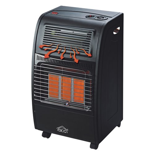 foto del prodotto stufa gas dcg gh09 infrarossi black