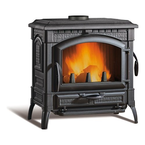 foto del prodotto stufa legna 11,9kw isotta evo antracite 4 stelle 7119101