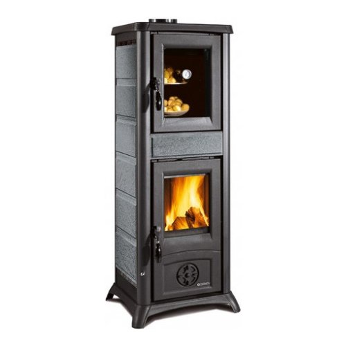 foto del prodotto stufa legna nordica 7111723 gemma forno 5.0 petra pietra naturale