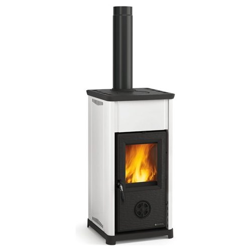 foto del prodotto stufa legna nordica 7119387 tea 5.0 bianco