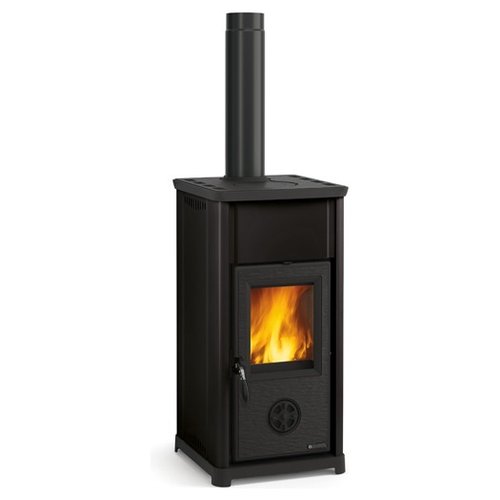foto del prodotto stufa legna nordica 7142763 tea 5.0 nero antracite