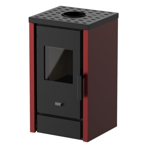 foto del prodotto stufa legna punto fuoco 9016048000 filipa rosso