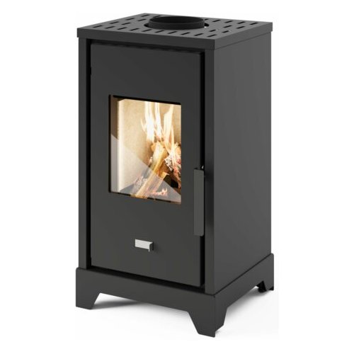 foto del prodotto stufa legna punto fuoco 9016052900 lela nero