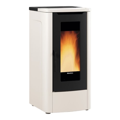 foto del prodotto stufa pellet 12kw teorema plus 5.0 avorio 5 stelle 1287551