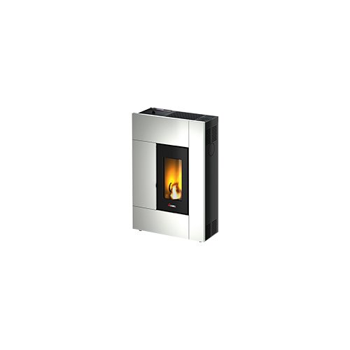 foto del prodotto stufa pellet cadel 7019584 spirit3 5 bianco