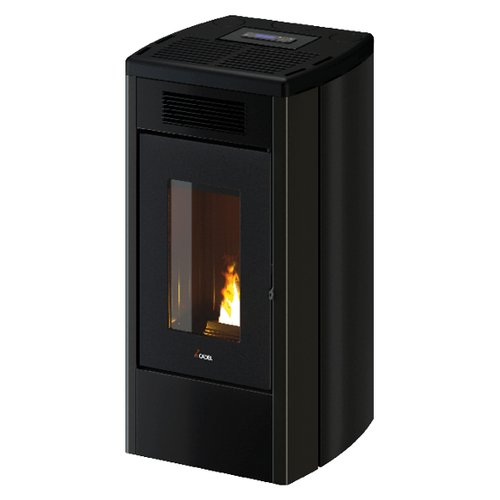 foto del prodotto stufa pellet cadel 7022179 atena3 plus 12 antracite