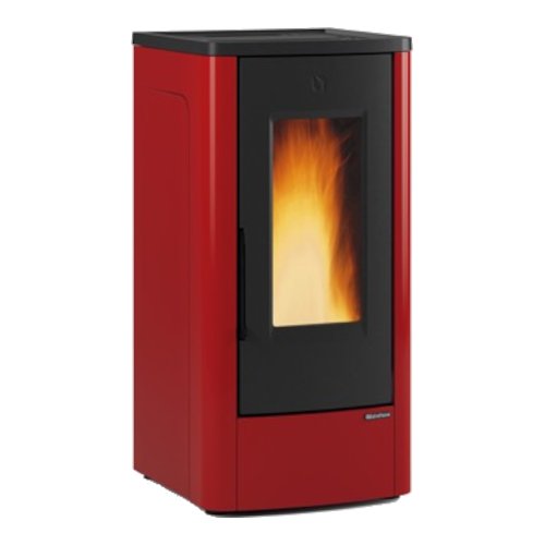 foto del prodotto stufa pellet extraflame 1286850 dahiana plus 5.0 bordeaux