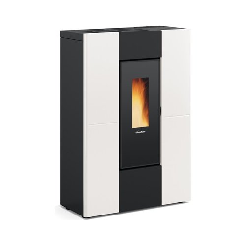 foto del prodotto stufa pellet extraflame 1287300 marilena plus ad 5.0 bianco