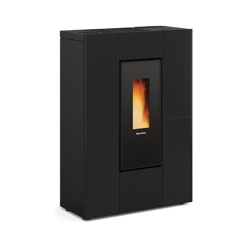 foto del prodotto stufa pellet extraflame 1287301 marilena plus 5.0 ad black