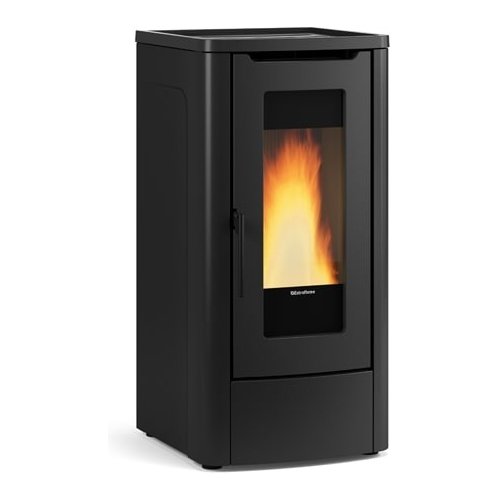 foto del prodotto stufa pellet extraflame 1287402 dahiana vfs 5.0 black