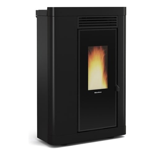 foto del prodotto stufa pellet extraflame 1288301 annabella plus 5.0 black