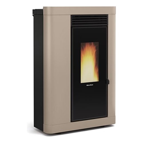 foto del prodotto stufa pellet extraflame 1288302 annabella plus 5.0 tortora