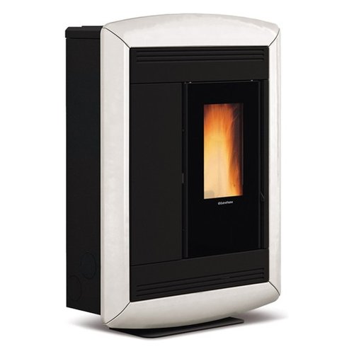 foto del prodotto stufa pellet extraflame 1288600 souvenir plus lux 5.0 white