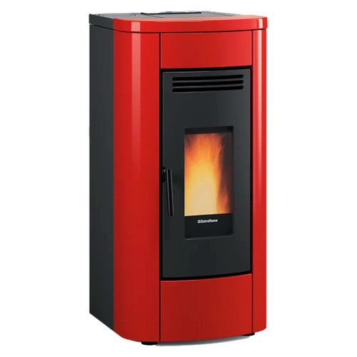 foto del prodotto stufa pellet extraflame 1289900 klaudia 5.0 evo bordeaux