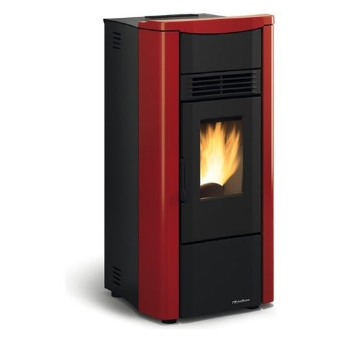 foto del prodotto stufa pellet extraflame giusy 5.0 bordeaux