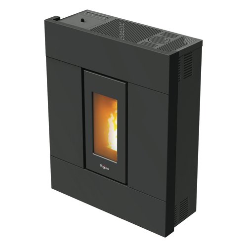 foto del prodotto stufa pellet pegaso 7019033 tabla 7 slim antracite