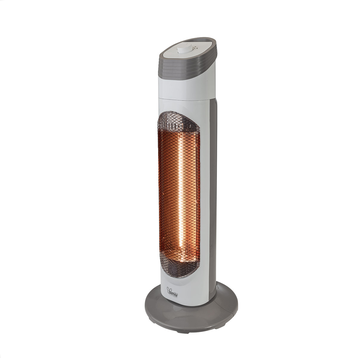 foto del prodotto stufe elettrica ad infrarossi 900w 24x67,8x24 cm 1 elemento al carbonio bimar hr318
