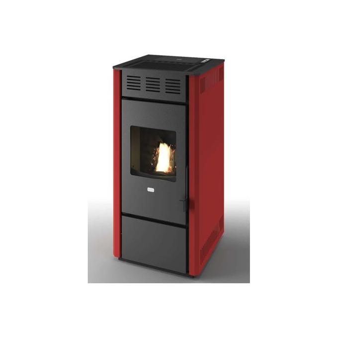foto del prodotto stufe punto fuoco pellet martina-14 12kw (br) rosso