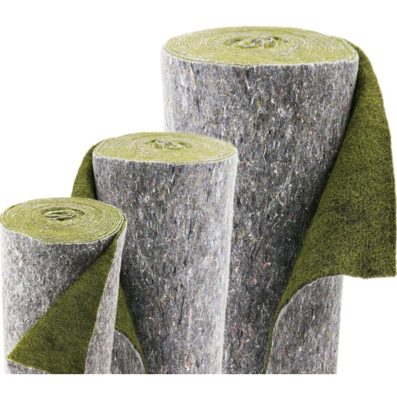 foto del prodotto stuoia per argini verde di 2m x 1m stuoia per pendii, stuoia per bordi di laghetti per il telo per laghetto