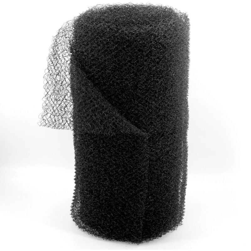 foto del prodotto stuoia per pendii, stuoia antierosione 5m x 1m, spessore 20mm, stabile contro i raggi uv, stuoia per argini nera