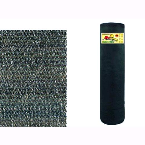 foto del prodotto stuoia rete ombreggiante sombrero colore verde rotolo 100mt x h.2mt.