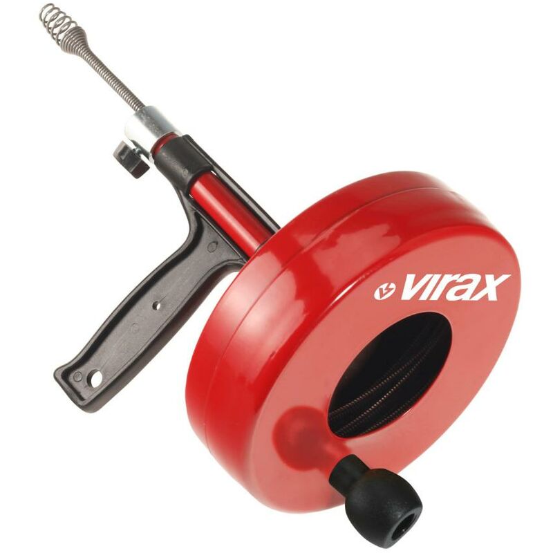 foto del prodotto sturatore manuale a tamburo virax per tubazioni 25 50 mm 290600