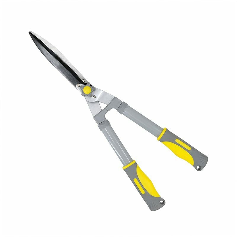 foto del prodotto suan cesoia per siepe a pale ondulate con rivestimento anti aderente 58 x 21 cm gris