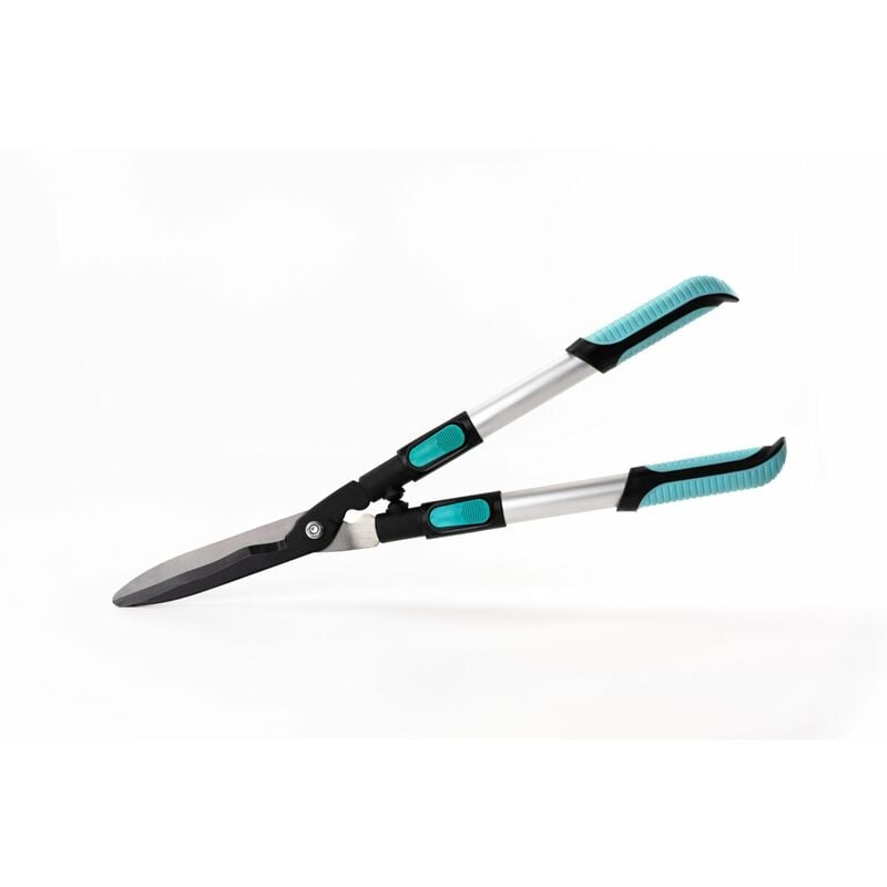 foto del prodotto suan - cesoia telescopica per siepi con lama ondulata - noir