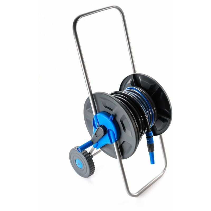 foto del prodotto suan - kit completo avvolgitubi su ruote con tubo da 15m - noir