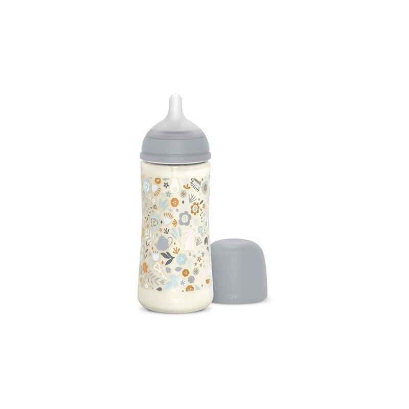 foto del prodotto suavinex biberon 6 mesi flusso denso wonderlandliberty azzurro 360 ml
