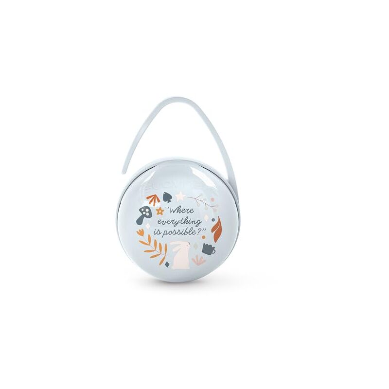 foto del prodotto suavinex scatola portaciuccio wonderland azzurro