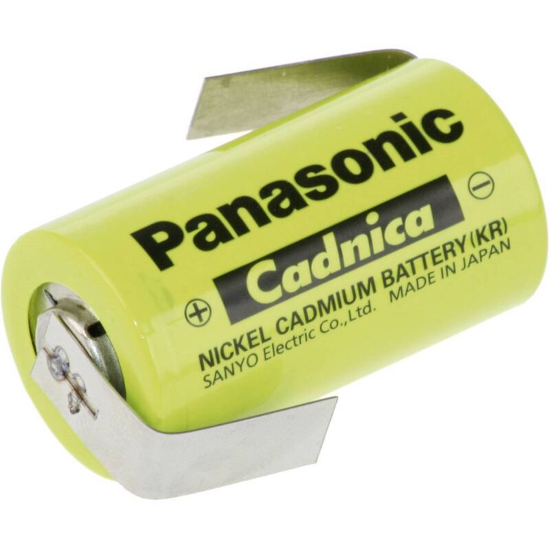 foto del prodotto sub c zlf batteria ricaricabile speciale sub c linguette a saldare a z nicd 1.2 v 1700 mah panasonic