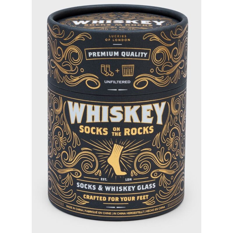 foto del prodotto suck uk calzini al whisky con ghiaccio