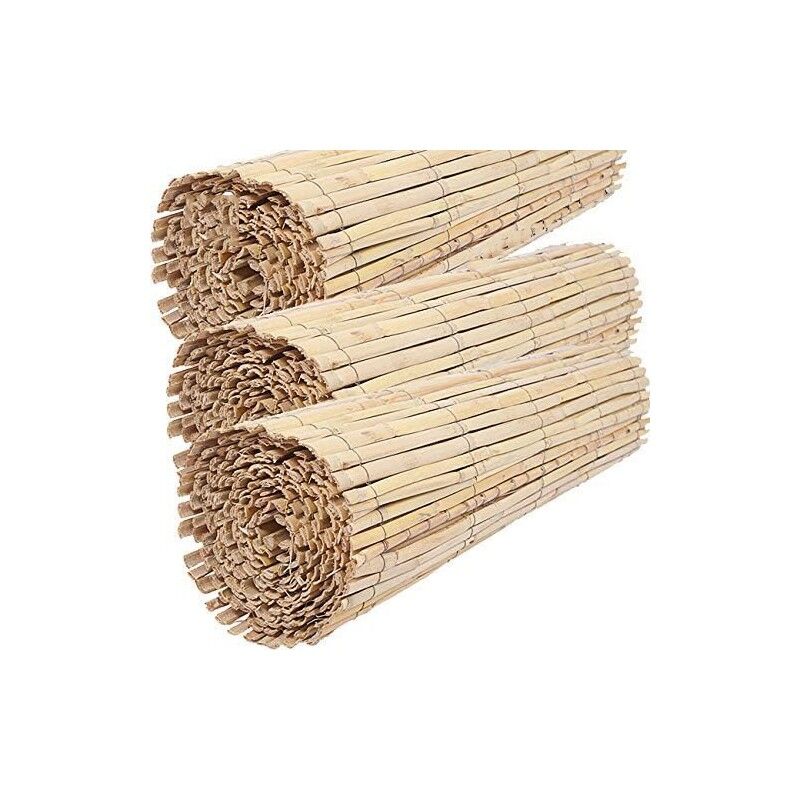 foto del prodotto suinga 3 x canniccio naturali per giardino 2 x 5 m. utili per giardini e balconi, frangivento
